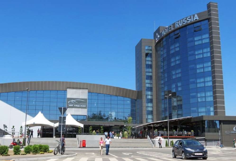 Hotel Russia สโกเปีย ภายนอก รูปภาพ